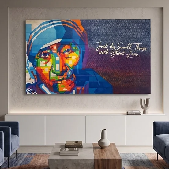 Tableau Mère Teresa – "Just do Small Things..."
